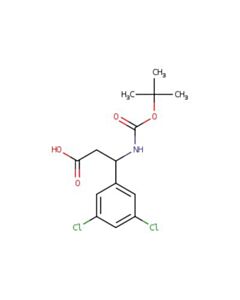 Astatech BOC-3-AMINO-3-(3,5-DICHLOROPHENYL)PROPIONIC ACID; 1G; Purity 95%; MDL-MFCD03003730